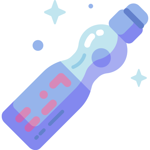 An image of a ramune bottle which is the logo of the app